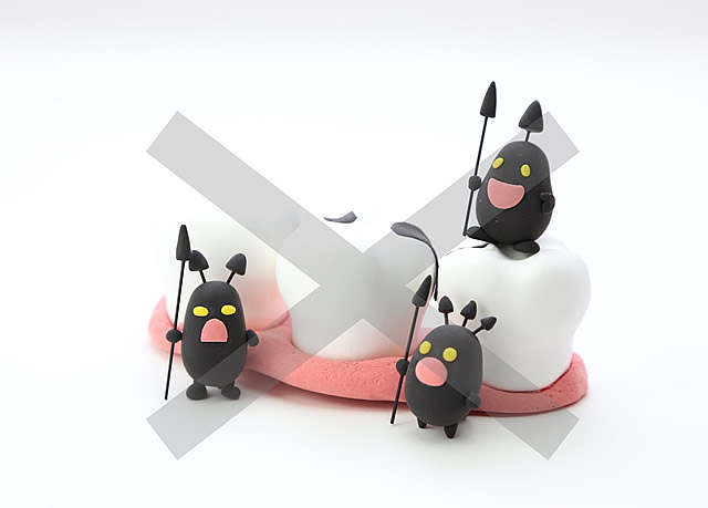 虫歯になりにくくなります